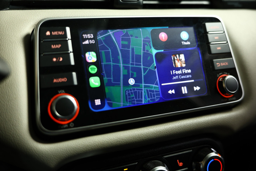 Nissan Micra 1.0 IG-T AUTOM Tekna 52000 km CARPLAY NAVI CAMERA STOELVW "21