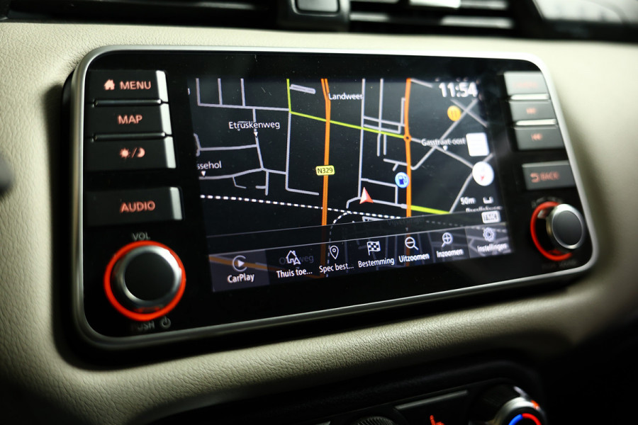 Nissan Micra 1.0 IG-T AUTOM Tekna 52000 km CARPLAY NAVI CAMERA STOELVW "21