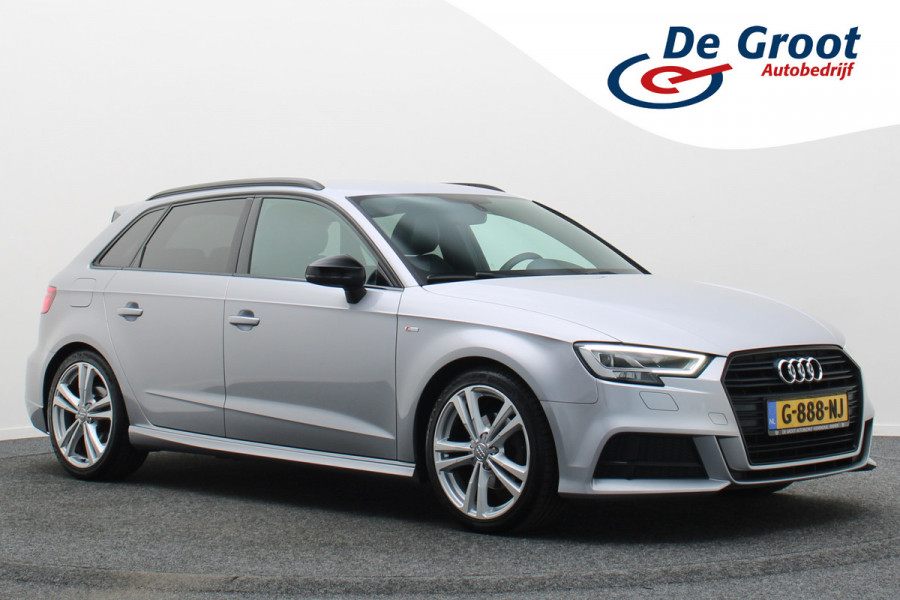 Audi A3 Sportback 35 TFSI CoD Advance Sport S Line Virtual Cockpit, Apple Carplay, LED, Stoelverwarming, Trekhaak, 18"