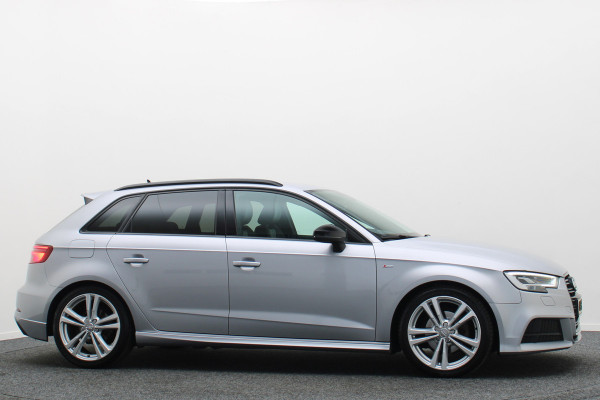 Audi A3 Sportback 35 TFSI CoD Advance Sport S Line Virtual Cockpit, Apple Carplay, LED, Stoelverwarming, Trekhaak, 18"
