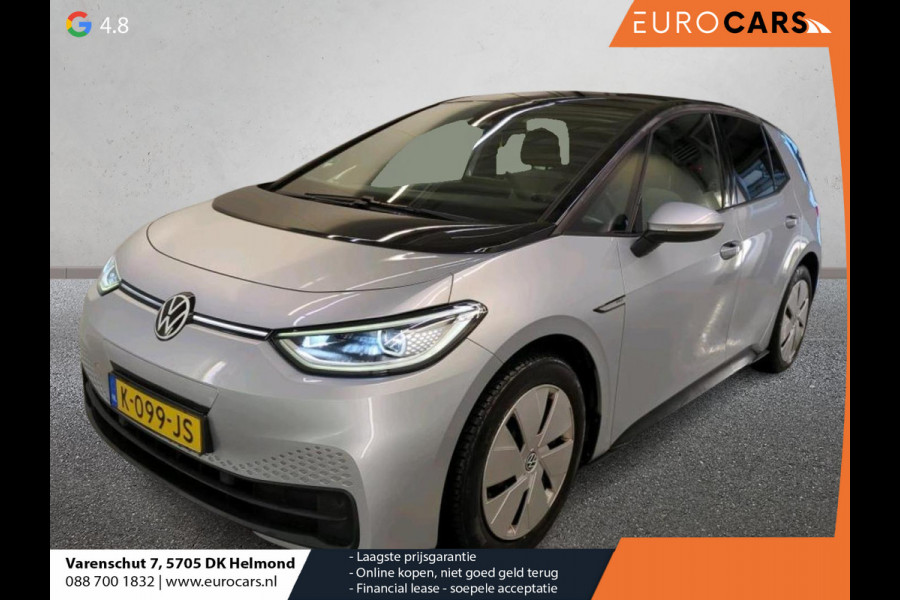 Volkswagen ID.3 Business 58 kWh Navigatie Apple Carplay/Android Auto Camera Parkeersensoren Adaptive Cruise Control Stoel- en stuurverwarming Climate Control