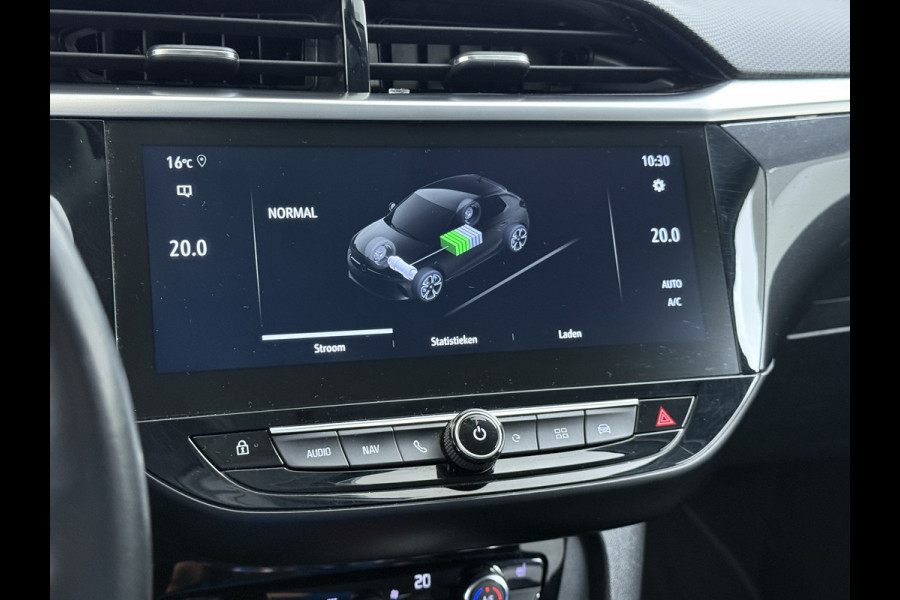 Opel CORSA-E 50kWh Leder Navi Apple Carplay Android Auto Stoel+Stuurverwarming Cruise Control Auto e-Launch Edition Led Lmv Bluetooth Privacy Glas Keyless Rijstrooksensor Origineel Nederlandse Auto SOH 89%