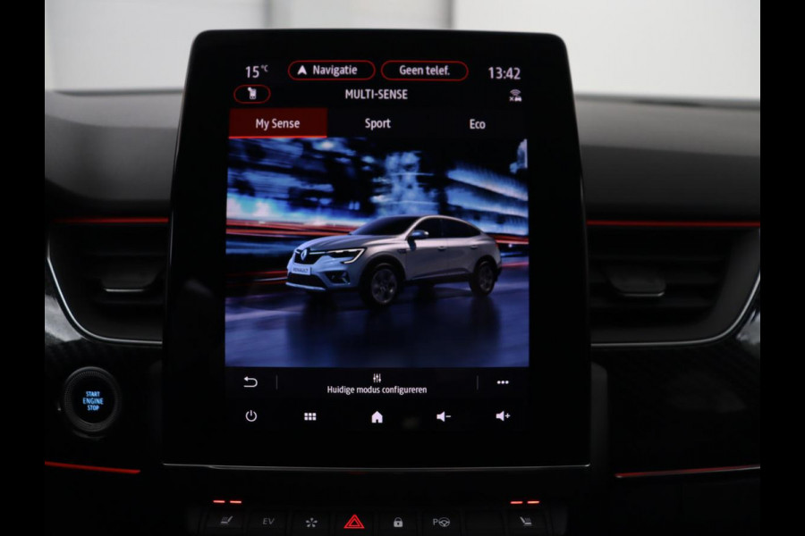 Renault Arkana 1.6 E-Tech Hybrid 145 R.S. Line | Leder/Alcantara | Stoelverwarming | Adaptive cruise | Camera | Carplay | Keyless | Park Assist | Full LED | Navigatie | File Assistent
