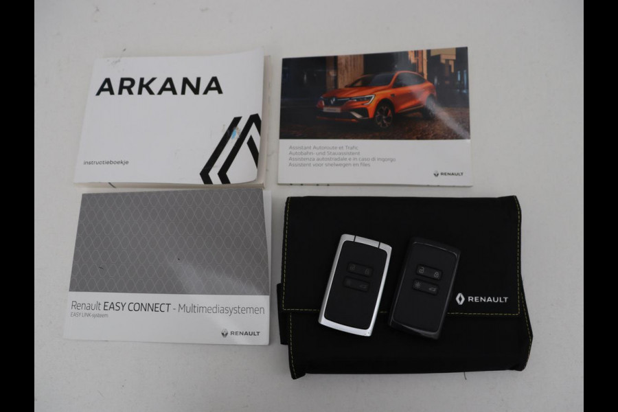 Renault Arkana 1.6 E-Tech Hybrid 145 R.S. Line | Leder/Alcantara | Stoelverwarming | Adaptive cruise | Camera | Carplay | Keyless | Park Assist | Full LED | Navigatie | File Assistent