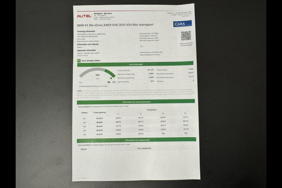 BMW X3 30e xDrive PHEV Fabrieksgarantie mei 2028 SOH 99% Clima Cruise Head-Up Stoelverwarming/ koeling Apple / Android 360 camera