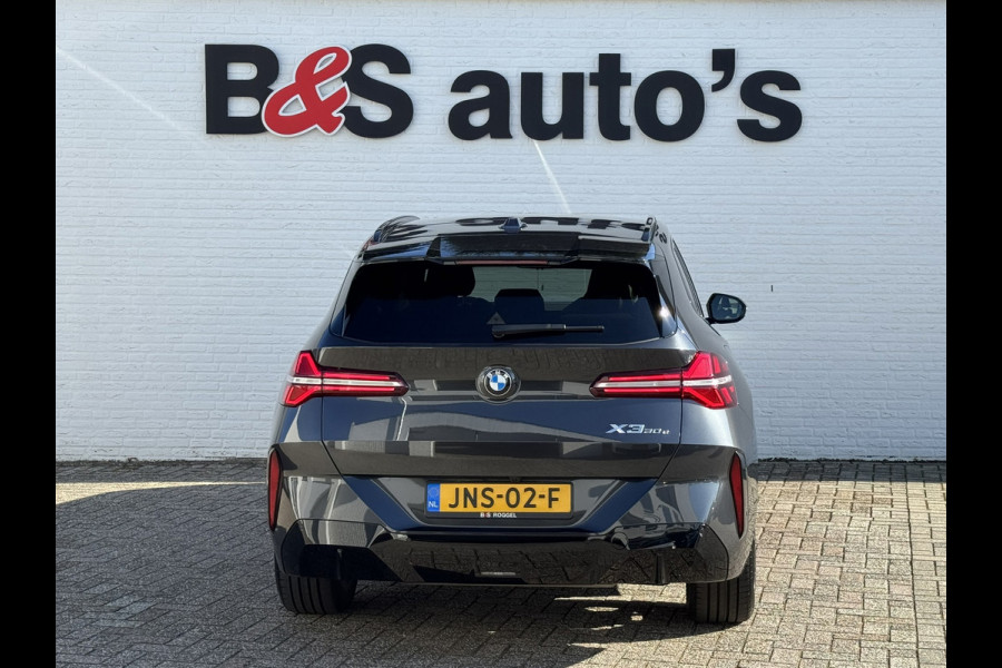 BMW X3 30e xDrive PHEV Fabrieksgarantie mei 2028 SOH 99% Clima Cruise Head-Up Stoelverwarming/ koeling Apple / Android 360 camera