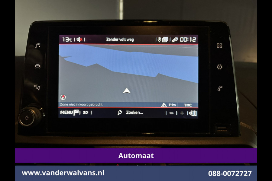 Citroën Berlingo 1.2 PureTech 130pk Automaat L1H1 Benzine Euro6 Airco | 3-Zits | 2x Zijdeur | Navigatie | Camera Apple Carplay, Android Auto, Cruisecontrol, Parkeersensoren, Bijrijdersbank