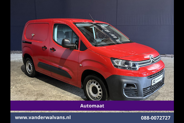 Citroën Berlingo 1.2 PureTech 130pk Automaat L1H1 Benzine Euro6 Airco | 3-Zits | 2x Zijdeur | Navigatie | Camera Apple Carplay, Android Auto, Cruisecontrol, Parkeersensoren, Bijrijdersbank