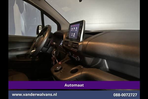Citroën Berlingo 1.2 PureTech 130pk Automaat L1H1 Benzine Euro6 Airco | 3-Zits | 2x Zijdeur | Navigatie | Camera Apple Carplay, Android Auto, Cruisecontrol, Parkeersensoren, Bijrijdersbank