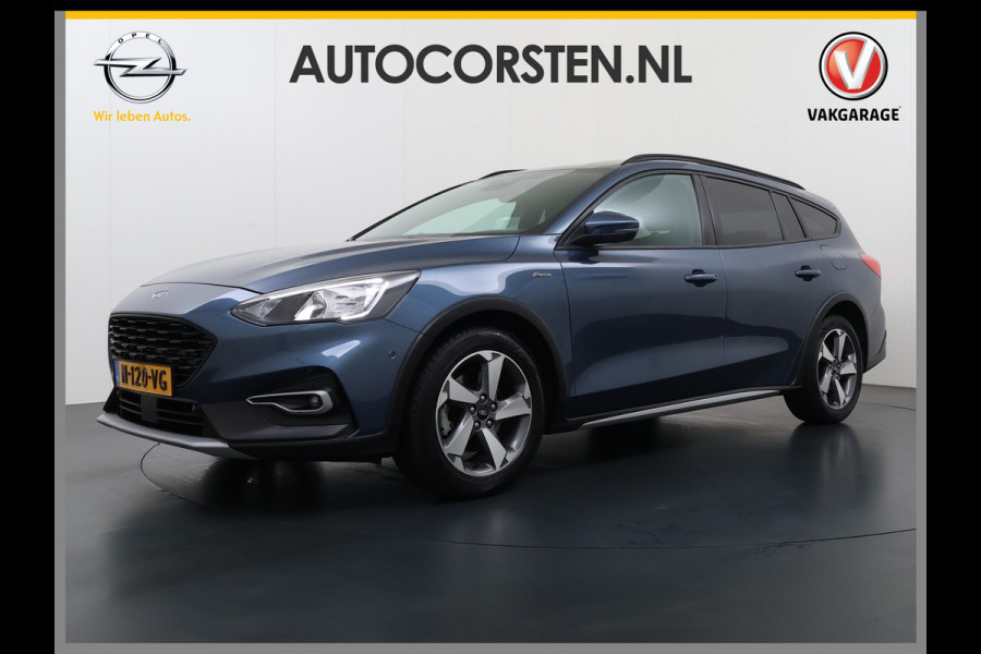 Ford FOCUS Wagon 1.5T 150PK AUT-8 Active X Navi Head-Up Adaptive Cruise Camera Apple Carplay Android Virtual-Cockpit Pdc Ecc Sport Stoelen Busine Elek.Achterklep Privacy Glas Led Isofix Wifi DAB Park-Asist Dodehoek-Asist Lane Assist Virtual Cockpit Keyless 1e Eigenaar Dealeronderhouden orig.NLse auto € 39.000 nieuw!  1.500KG trekvermogen