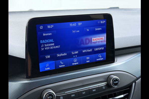 Ford FOCUS Wagon 1.5T 150PK AUT-8 Active X Navi Head-Up Adaptive Cruise Camera Apple Carplay Android Virtual-Cockpit Pdc Ecc Sport Stoelen Busine Elek.Achterklep Privacy Glas Led Isofix Wifi DAB Park-Asist Dodehoek-Asist Lane Assist Virtual Cockpit Keyless 1e Eigenaar Dealeronderhouden orig.NLse auto € 39.000 nieuw!  1.500KG trekvermogen