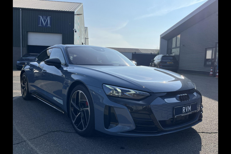 Audi e-tron GT RS 93 kWh 598PK! | SOH 89% | KEMORAGRIJS| STOELVERWARMING| ACHTERBANK VERWARMD| BANG & OLUFSEN| MATRIX LASER | DODE HOEK| PANORAMADAK| 360 CAMERA| HEAD-UP DISPLAY | NACHTZICHT ASSISTENT