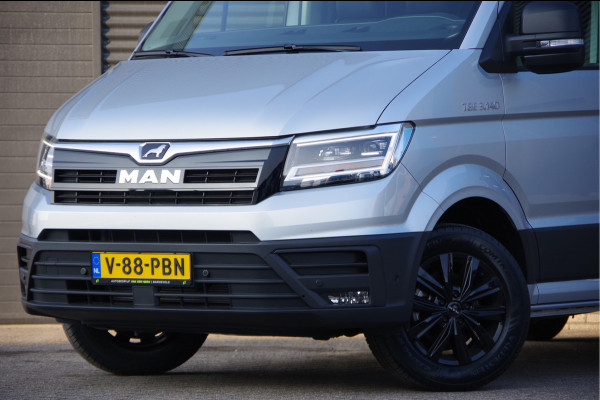 MAN TGE 3.140 35 2.0 L3H2 140PK AUT. LED, TREKHAAK, CAMERA, APPLE CARPLAY/ANDROID AUTO, CRUISE, VOORRUIT VERWARMING