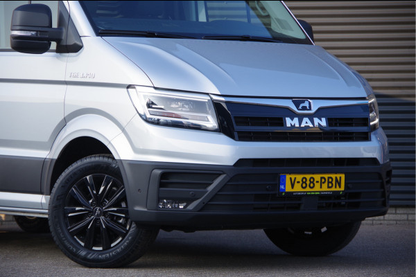 MAN TGE 3.140 35 2.0 L3H2 140PK AUT. LED, TREKHAAK, CAMERA, APPLE CARPLAY/ANDROID AUTO, CRUISE, VOORRUIT VERWARMING