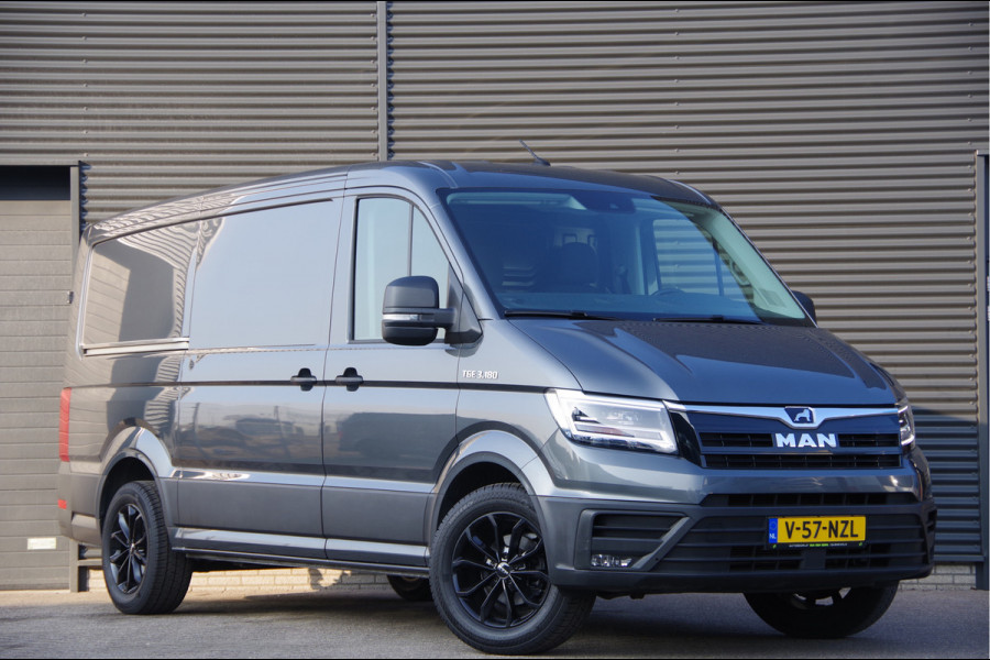 MAN TGE 3.180 35 2.0 3-ZITS, 177PK AUT. LED, TREKHAAK, CAMERA, GEV. STOEL, CRUISE, CLIMA, APPLE CARPLAY/ANDROID AUTO