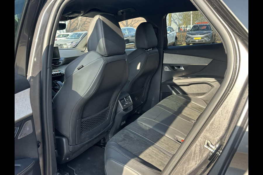 Peugeot 3008 1.6 HYbrid 225 GT PHEV| BLACK OPTIC| ELEK. STOEL + MEMORY| MASSAGESTOELEN| FOCAL AUDIO| STOELVERWARMING| CAMERA VOOR+ ACHTER| ADAPTIVE CRUISE CONTROL| DODE HOEK SENSOR| ELEK. ACHTERKLEP