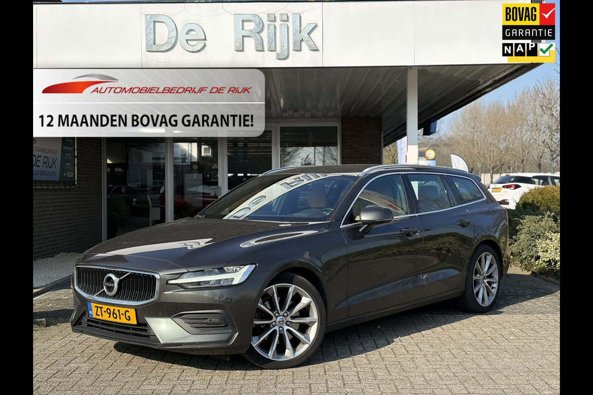 Volvo V60 2.0 T4 Momentum Pro |1e Eigenaar | Leder, Navi, Camera, Stoelverw., El. A.klep | Polestar Engineered |Dealeronderhouden|