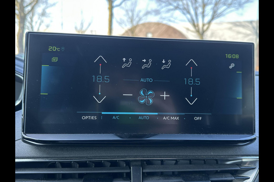 Peugeot 3008 1.6 HYbrid 225 GT PHEV | BLACK OPTIC| FOCAL AUDIO| STOELVERWARMING| CAMERA VOOR+ ACHTER| ADAPTIVE CRUISE CONTROL| DODE HOEK SENSOR| ELEK. ACHTERKLEP| STANDKACHEL