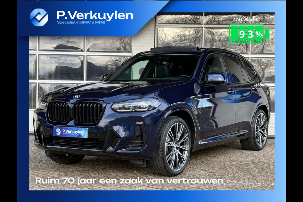 BMW X3 xDrive30e M SPORT | PANORAMA | TREKHAAK | HEAD UP | 21" LM VELGEN | SIDE ASSIST |