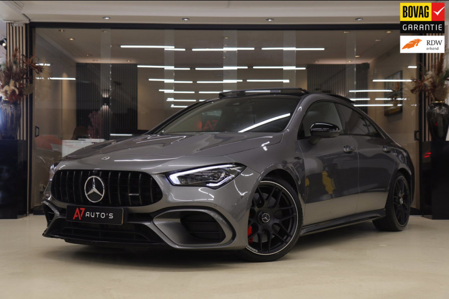 Mercedes-Benz CLA-Klasse AMG 45 S 4MATIC+ PANO/360CAM/BURM/MEMORY/SPORT/BOMVOL