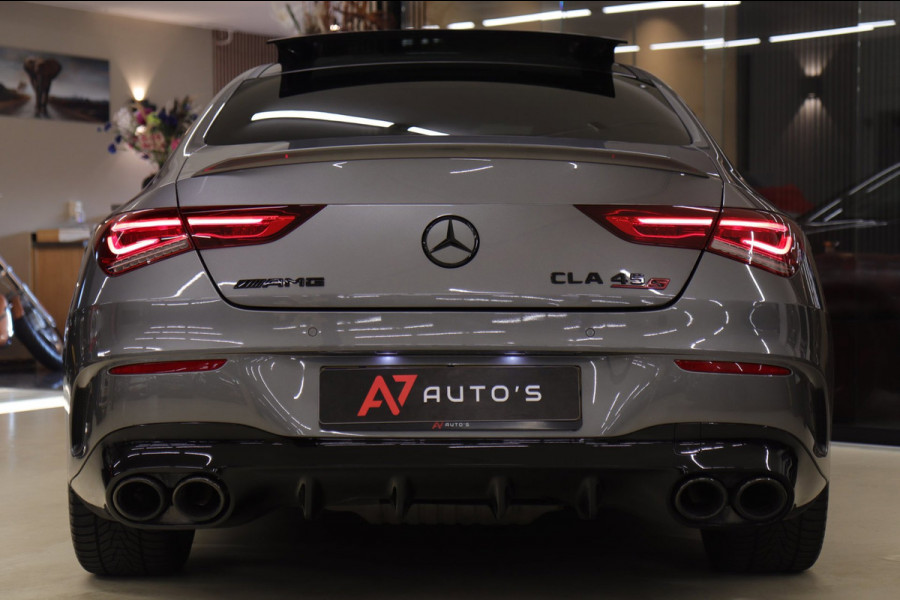 Mercedes-Benz CLA-Klasse AMG 45 S 4MATIC+ PANO/360CAM/BURM/MEMORY/SPORT/BOMVOL