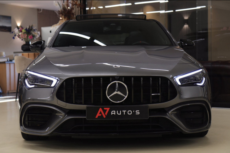 Mercedes-Benz CLA-Klasse AMG 45 S 4MATIC+ PANO/360CAM/BURM/MEMORY/SPORT/BOMVOL