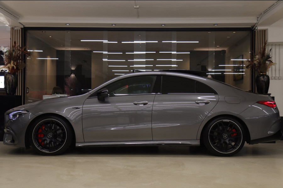 Mercedes-Benz CLA-Klasse AMG 45 S 4MATIC+ PANO/360CAM/BURM/MEMORY/SPORT/BOMVOL