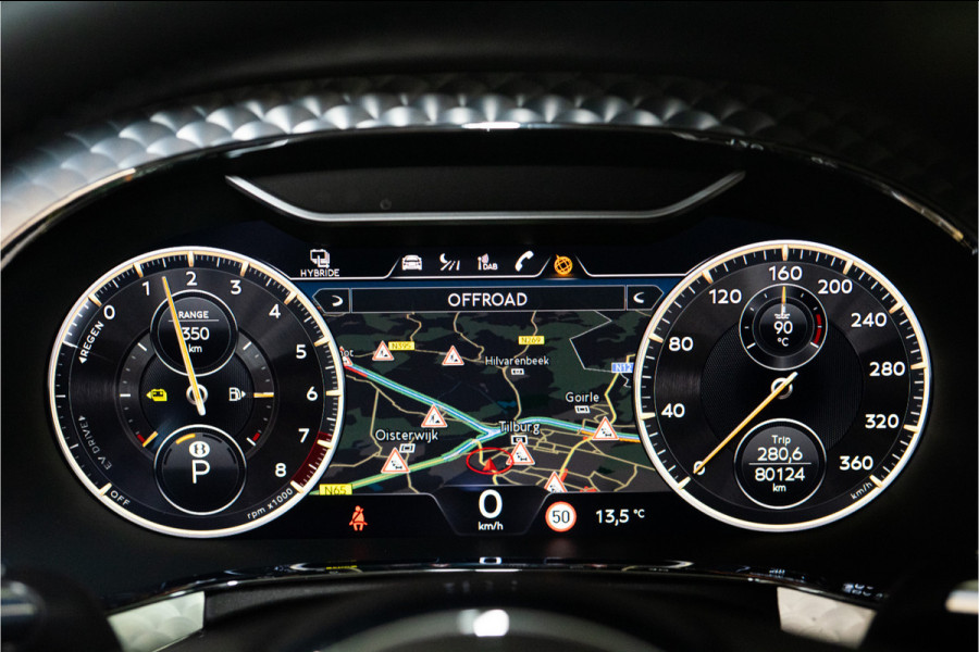 Bentley Flying Spur 2.9 V6 Hybrid Mulliner 544PK | Pano | B&O | Night | Luchtvering | Garantie