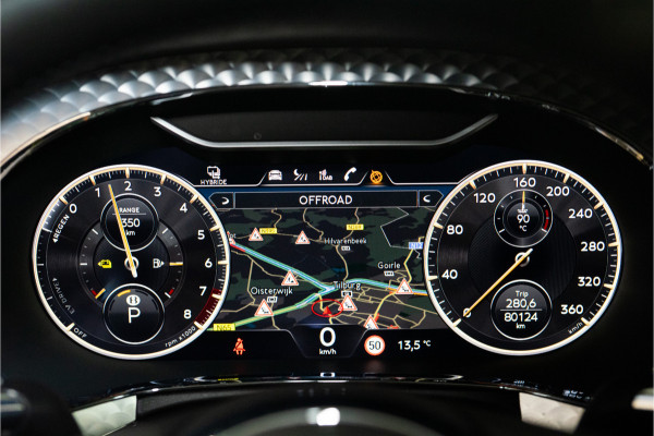 Bentley Flying Spur 2.9 V6 Hybrid Mulliner 544PK | Pano | B&O | Night | Luchtvering | Garantie