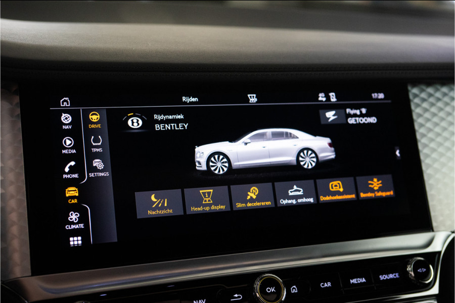 Bentley Flying Spur 2.9 V6 Hybrid Mulliner 544PK | Pano | B&O | Night | Luchtvering | Garantie