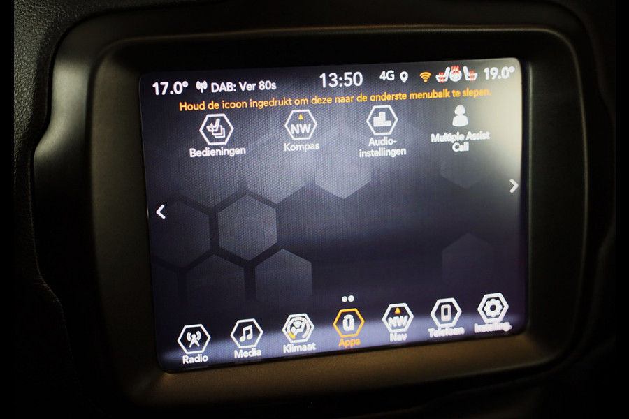 Jeep Renegade 4xe 240 Plug-in Hybrid Electric S / Aut / Navi / Cruise / Camera / Leder / Open Panoramadak / Led / Pdc / 19 Inch