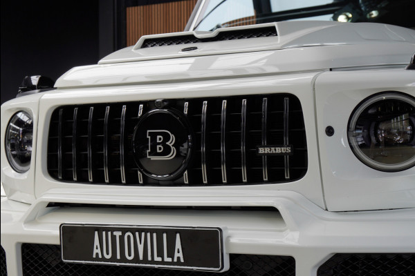 Mercedes-Benz G-Klasse BRABUS 800 Massage Burmester PTS 360° Camera Leer Navi Stoelventilatie Stoelverwarming voor en achter Climate voor & achter Memory seats Distronic Plus Elektr. bedienb. schuif-/ kanteldak PTS LM velgen