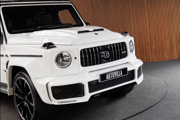 Mercedes-Benz G-Klasse BRABUS 800 Massage Burmester PTS 360° Camera Leer Navi Stoelventilatie Stoelverwarming voor en achter Climate voor & achter Memory seats Distronic Plus Elektr. bedienb. schuif-/ kanteldak PTS LM velgen