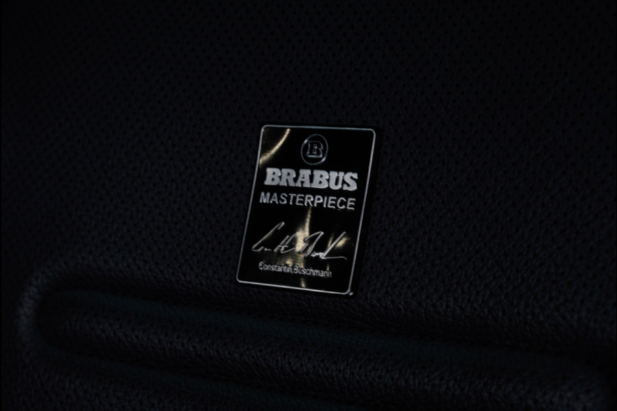 Mercedes-Benz G-Klasse BRABUS 800 Massage Burmester PTS 360° Camera Leer Navi Stoelventilatie Stoelverwarming voor en achter Climate voor & achter Memory seats Distronic Plus Elektr. bedienb. schuif-/ kanteldak PTS LM velgen