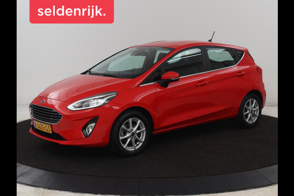 Ford Fiesta 1.0 EcoBoost Titanium | 33.700km NAP | Carplay | Climate control | Parkeerhulp | Cruise control | Full LED | DAB | Bluetooth