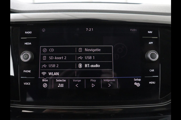 Volkswagen T-Cross 1.0 TSI Life | Carplay | Navigatie | Adaptive cruise | Dodehoek detectie | Airco | Bluetooth | Getint glas | Regen-/lichtsensor
