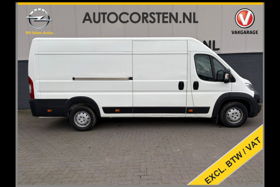 Citroën Jumper 35 2.2HDi 165PK L3H2 Euro 6 3-Persoons Trekhaak Camera Ecc Pdc Wandbetimmering Houtenvloer Achterdeuren Schuifdeur 3.000KG Trekgewicht