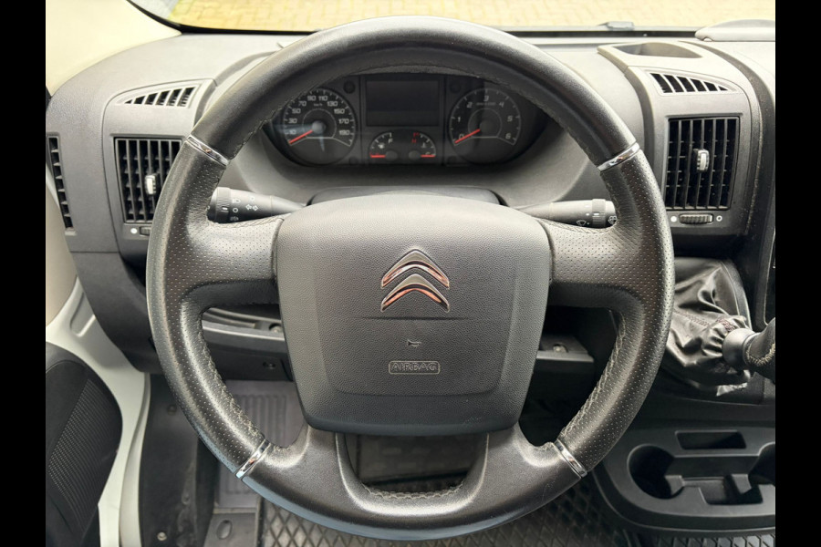 Citroën Jumper 35 2.2HDi 165PK L3H2 Euro 6 3-Persoons Trekhaak Camera Ecc Pdc Wandbetimmering Houtenvloer Achterdeuren Schuifdeur 3.000KG Trekgewicht