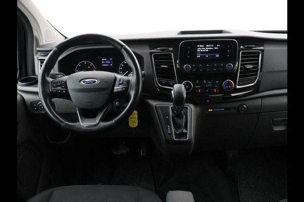 Ford Transit Custom 2.0 TDCI 130 PK AUT. L2H1 DUBBEL CABINE LIMITED | 2 SCHUIFDEUREN | TREKHAAK | CAMERA | STOELVERW. |