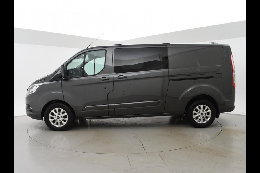 Ford Transit Custom 2.0 TDCI 130 PK AUT. L2H1 DUBBEL CABINE LIMITED | 2 SCHUIFDEUREN | TREKHAAK | CAMERA | STOELVERW. |