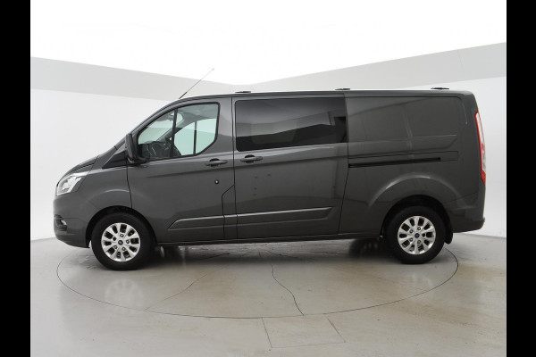 Ford Transit Custom 2.0 TDCI 130 PK AUT. L2H1 DUBBEL CABINE LIMITED | 2 SCHUIFDEUREN | TREKHAAK | CAMERA | STOELVERW. |
