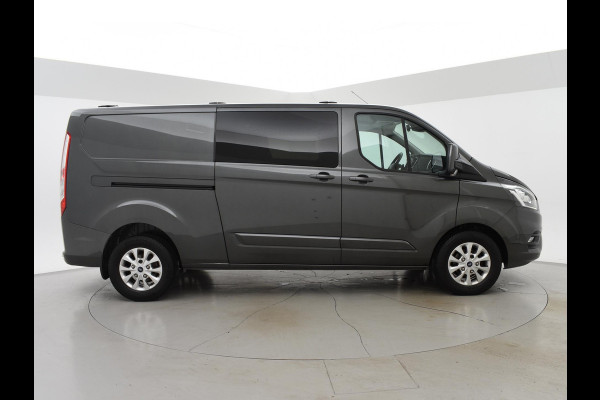 Ford Transit Custom 2.0 TDCI 130 PK AUT. L2H1 DUBBEL CABINE LIMITED | 2 SCHUIFDEUREN | TREKHAAK | CAMERA | STOELVERW. |