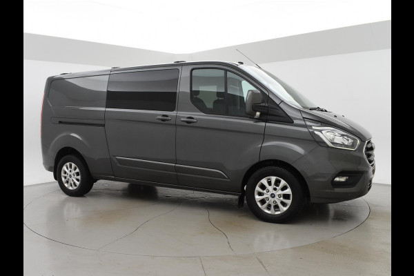 Ford Transit Custom 2.0 TDCI 130 PK AUT. L2H1 DUBBEL CABINE LIMITED | 2 SCHUIFDEUREN | TREKHAAK | CAMERA | STOELVERW. |