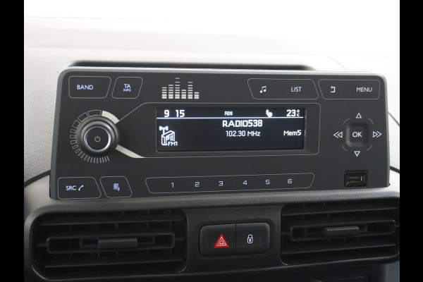 Opel Combo 1.5CDTI EURO 6 3-Persoons Airco Cruise Control Bluetooth Elektr.ramen Elektr.spiegels+Verwarmd Centr.Vergr+ab. L1H1 Edition Schuifdeur Betonplex vloer Lat om Lat betimmering Origineel Nederlandse Auto