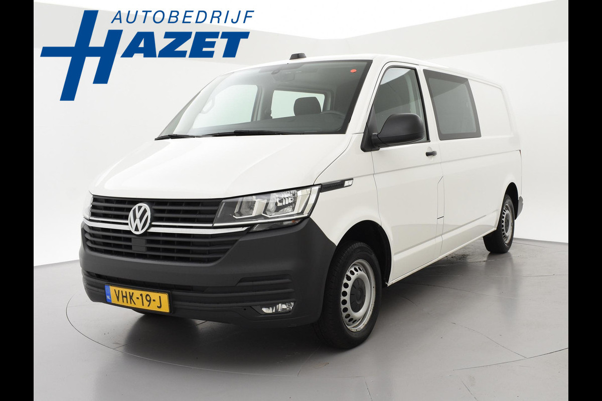 Volkswagen Transporter T6.1 2.0 TDI DUBBEL CABINE L2H1 + COMFORTSTOELEN | TREKHAAK | APPLE CARPLAY | CRUISE CONTROL