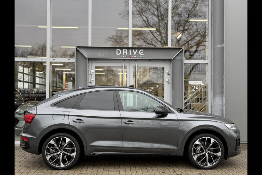 Audi Q5 Sportback 50 TFSI e S edition Competition |Black Optic|Pano|B&O|Luchtvering|Leer|Massage|21"
