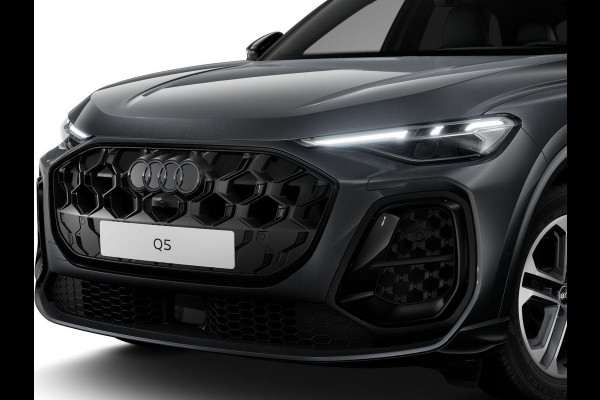 Audi Q5 S edition e-hybrid 299 PK | Panoramadak | Stoelen voor elektrisch | Techniekpakket plus | Keyless | Leder | Bijrijdersscherm