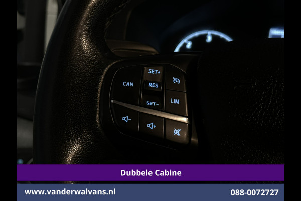 Ford Transit Custom 2.0 TDCI 131pk L2H1 Dubbele Cabine Inrichting Euro6 Airco | 5-Zits | Imperiaal | 2800kg Trekhaak | LED Cruisecontrol, Stoelverwarming, Parkeersensoren, Achterklep