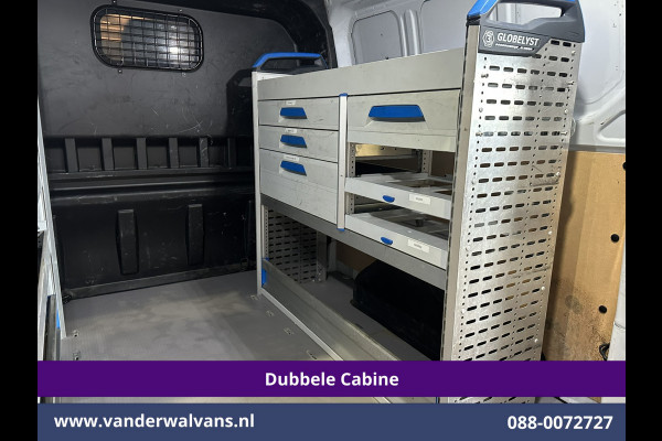 Ford Transit Custom 2.0 TDCI 131pk L2H1 Dubbele Cabine Inrichting Euro6 Airco | 5-Zits | Imperiaal | 2800kg Trekhaak | LED Cruisecontrol, Stoelverwarming, Parkeersensoren, Achterklep