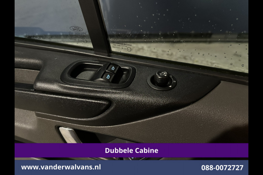 Ford Transit Custom 2.0 TDCI 131pk L2H1 Dubbele Cabine Inrichting Euro6 Airco | 5-Zits | Imperiaal | 2800kg Trekhaak | LED Cruisecontrol, Stoelverwarming, Parkeersensoren, Achterklep